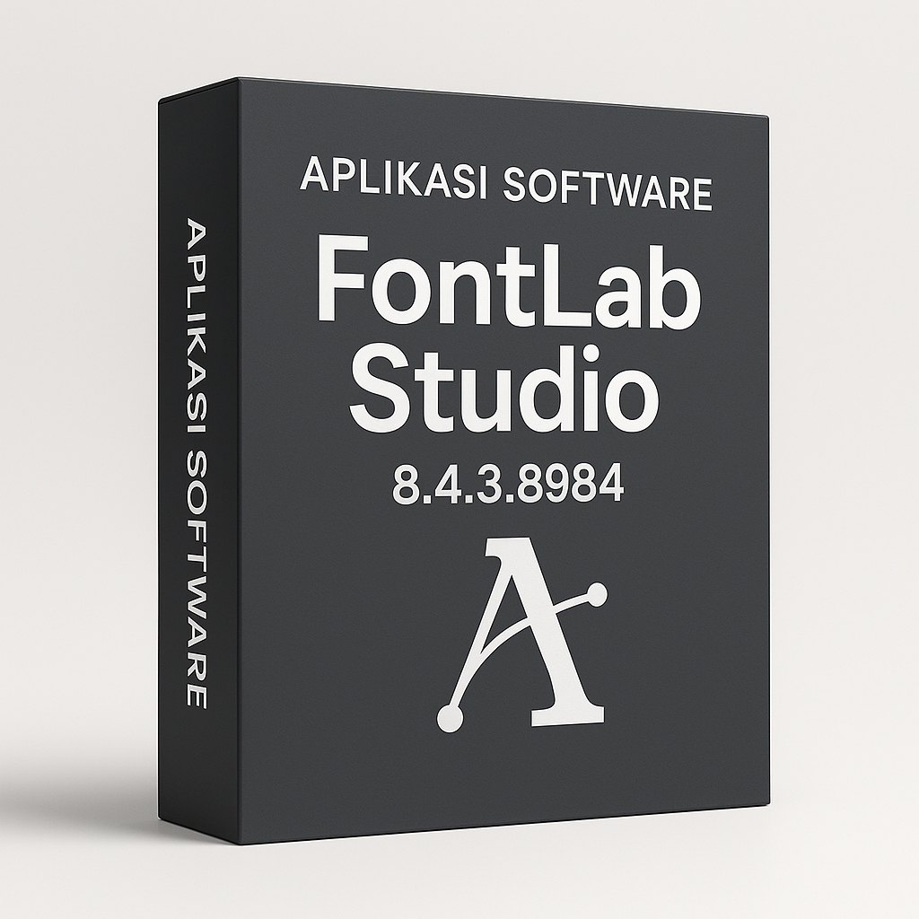 Aplikasi Software FontLab Studio 8.4.3.8984
