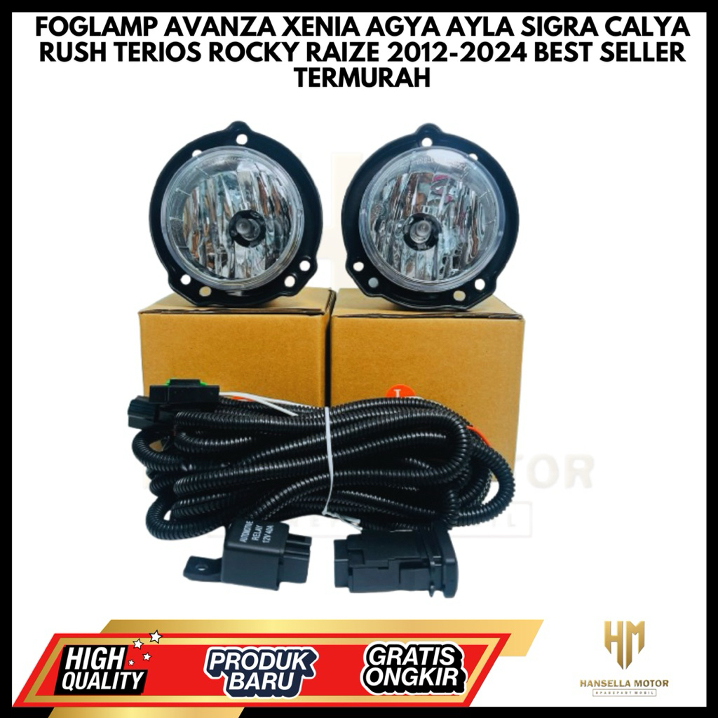Foglamp Avanza Xenia Agya Ayla Sigra Calya 2012-2024 Original Best Seller Termurah