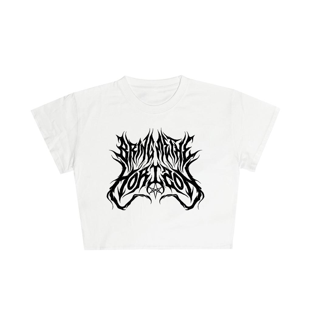 Croptop Slimfit BRING ME THE HORIZON "logo" Merch