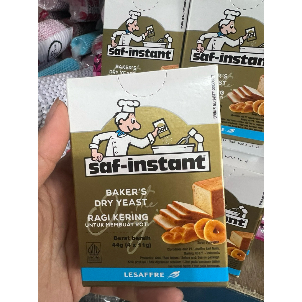 

SAF INSTANT RAGI SACHET PAK (4 x 11gr) - Ragi Instan - Dry Yeast