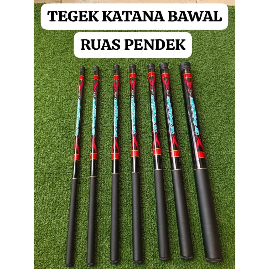 JORAN TEGEK RUAS PENDEK KATANA BAWAL 270 300 360 450 ACTION KAKU