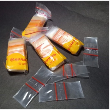 ✅READY Plastik saus / Plastik Klip Kecil / Plastik Klip 2x3,5cm 2x4cm / Plastik Klip Isi 100pcs / Pl
