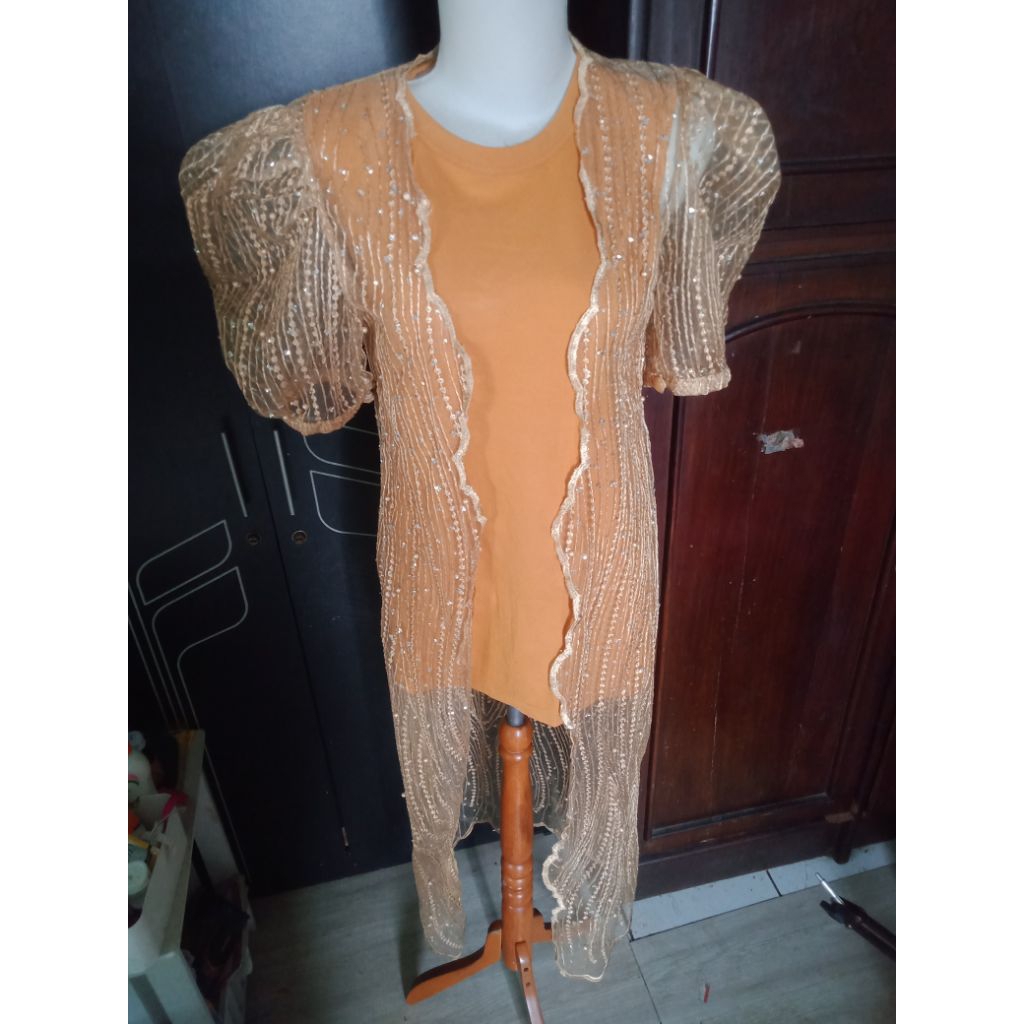 OUTER BORDIR PAYET KONDANGAN OUTER PESTA PRELOVED MURAH BAGUS