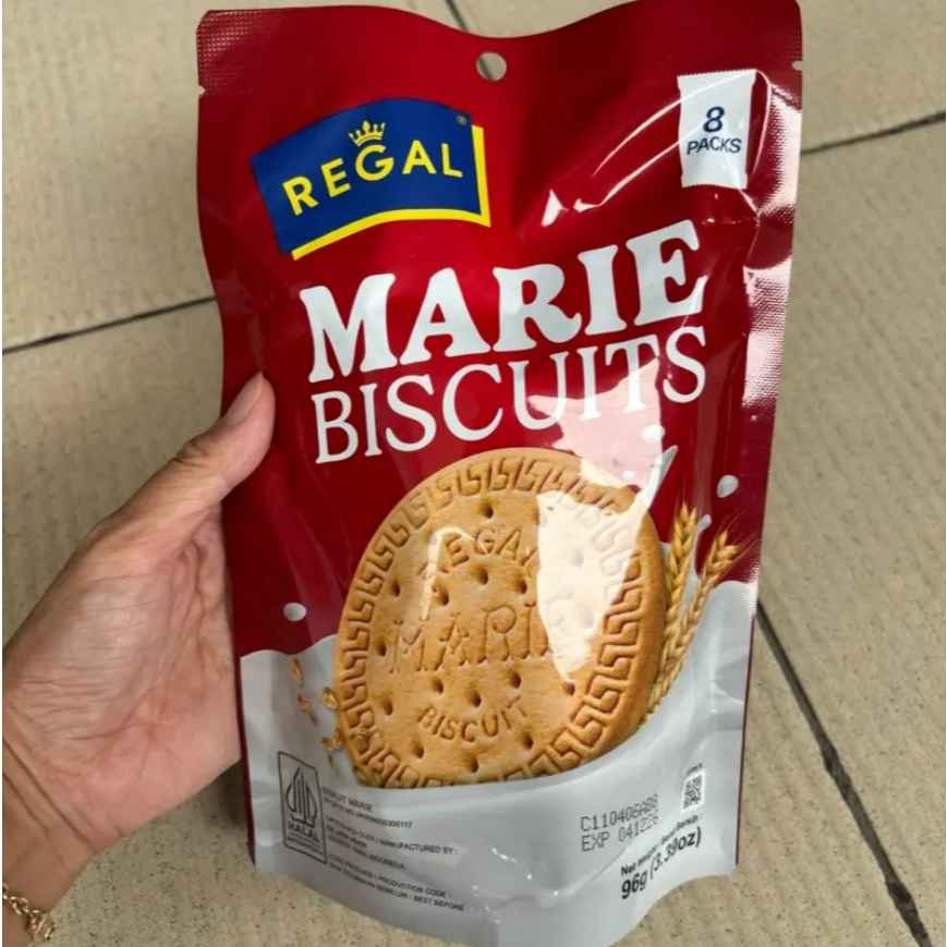 

Regal Marie BIscuit Pouch 96gr isi 8 Pack