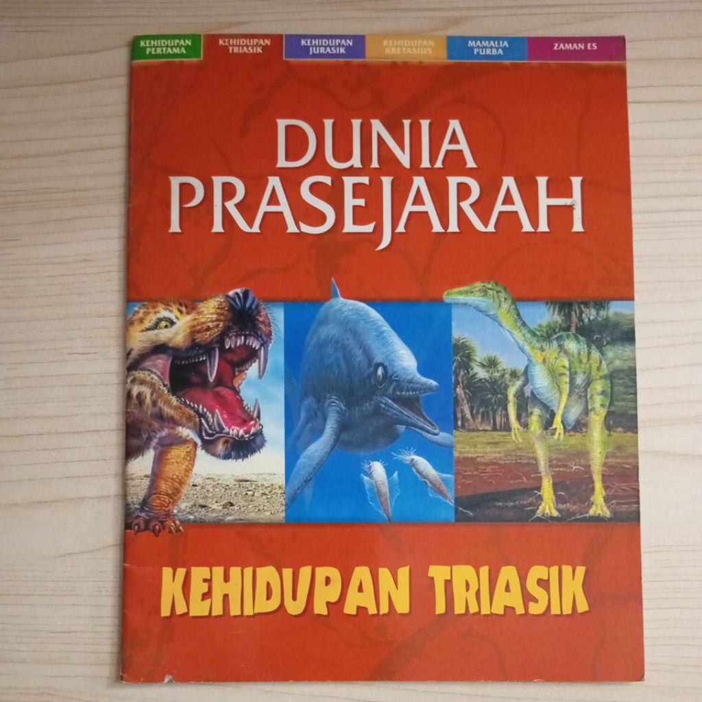 BUKU DUNIA PRASEJARAH KEHIDUPAN TRIASIK