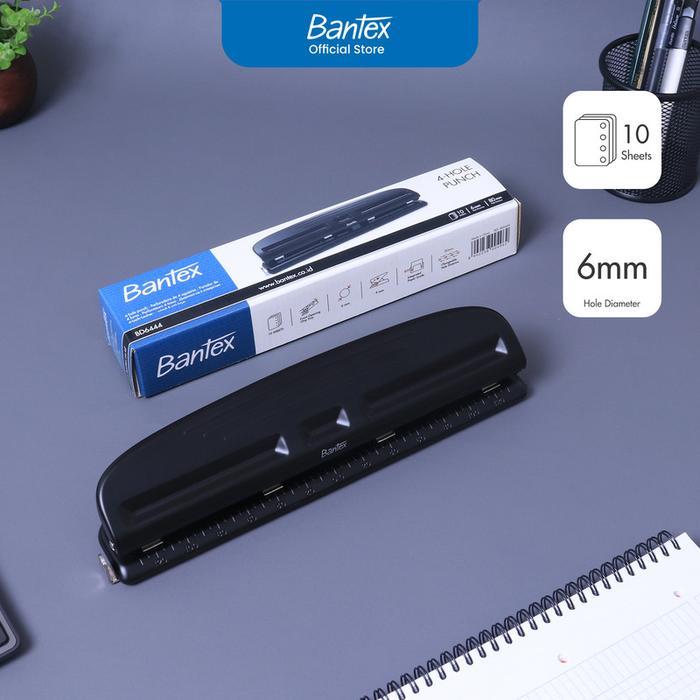 

Bantex Pembolong Kertas 4 Lubang / Punch / Perforator Muat 10 Lembar BD6444