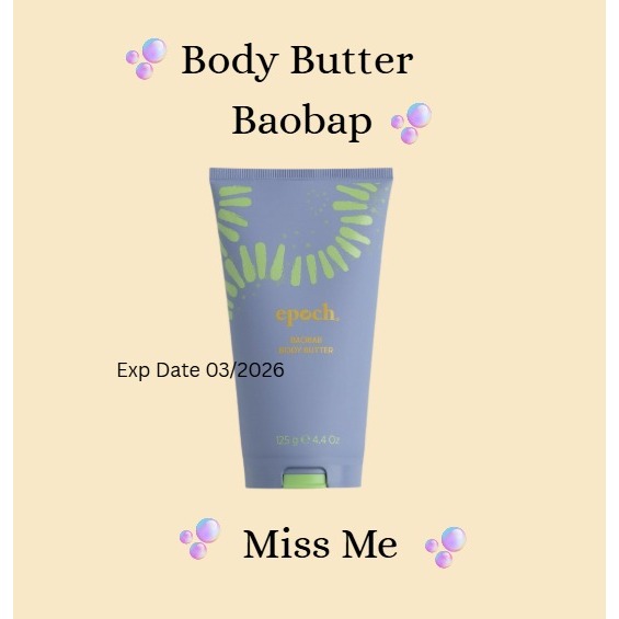 

Body Butter Baobab Pelembab Tubuh Body Cream