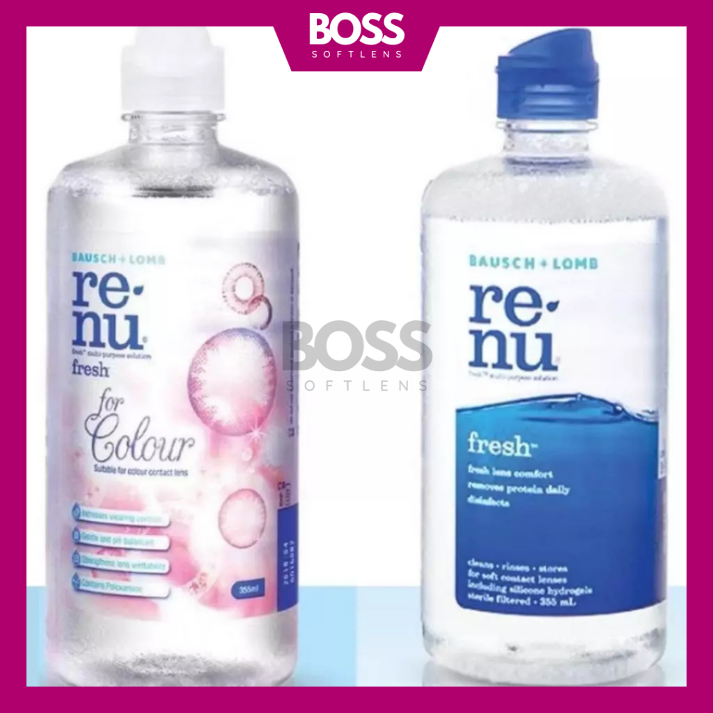 AIR SOFTLENS RENU COLOUR & RENU FRESH 355ML / CAIRAN SOFTLENS BAUSCH LOMB RENU COLOUR & FRESH 355 ML