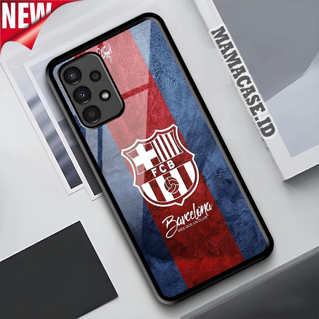 Softcase SAMSUNG A13 A23 A32 A33 A52 A52S A53 A72 A73 4G Mamacase.id [ Bola ] Case Hp Glass Kaca Kil