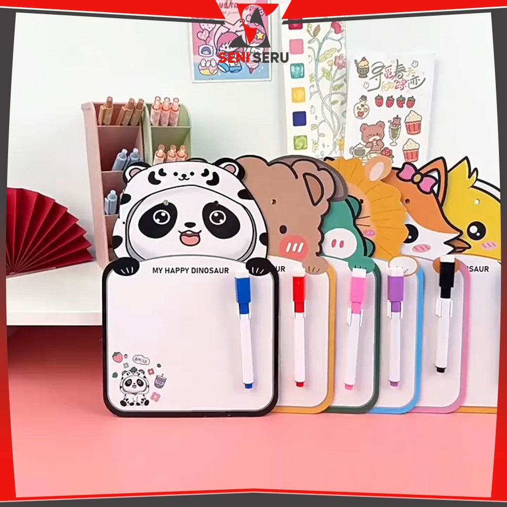 

EC Mini Board Toy Free Spidol Bisa Dihapus dengan Tali Gantung / Papan Tulis Mini Anak Karakter Lucu / Mainan Edukasi Anak Seni Seru M353