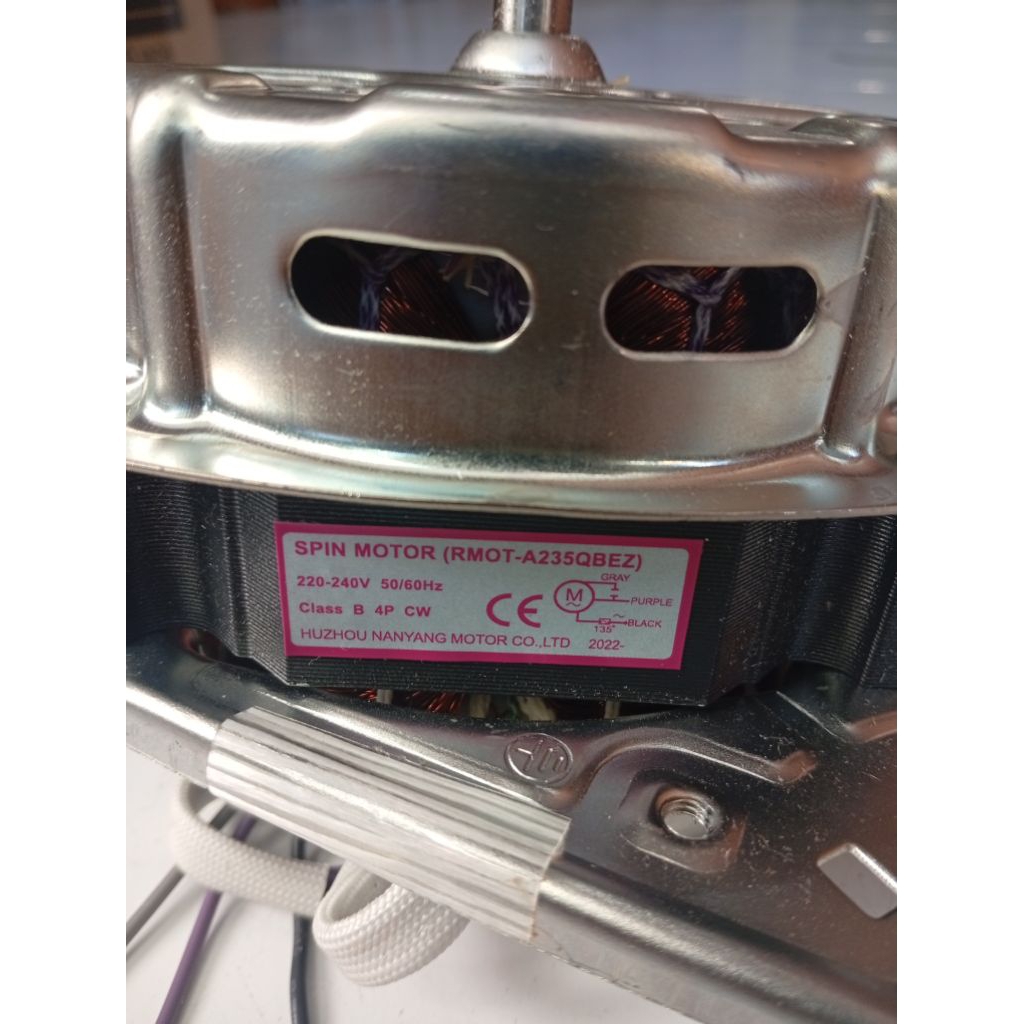 spin motor pengering-dinamo pengering mesin cuci sharp original(RMOT-A235QBEZ)