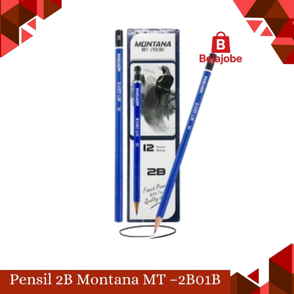 

Pensil 2B Montana MT –2B01B 1 Pcs
