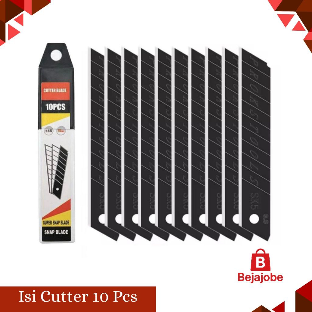 

Isi Cutter 1 Box isi 10 Pcs