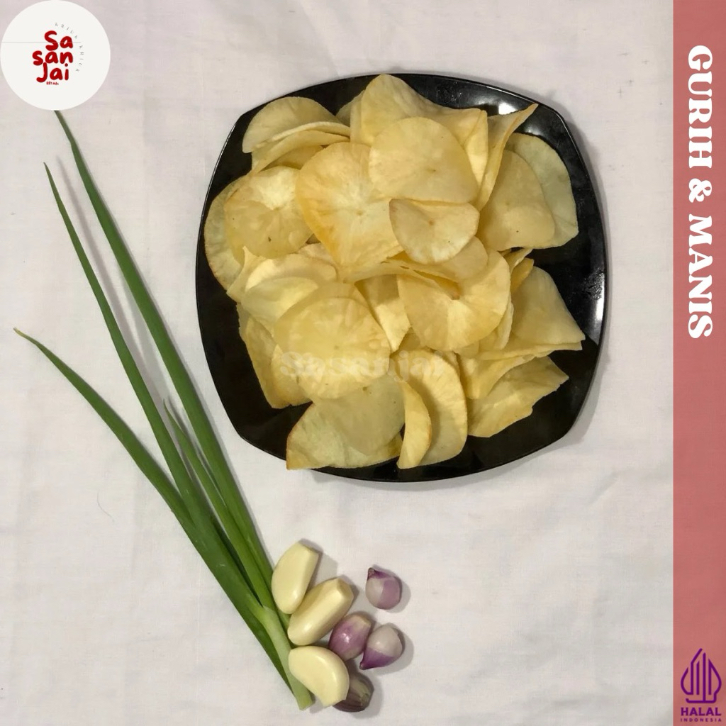 

Keripik Sanjai Singkong Putih Manis / Tawar / Original 250 gr Oleh-oleh Khas Sumatera Barat Bukittinggi