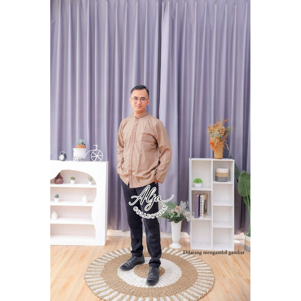 cod baju koko Allebas madani dewasa/baju taqwa variasi