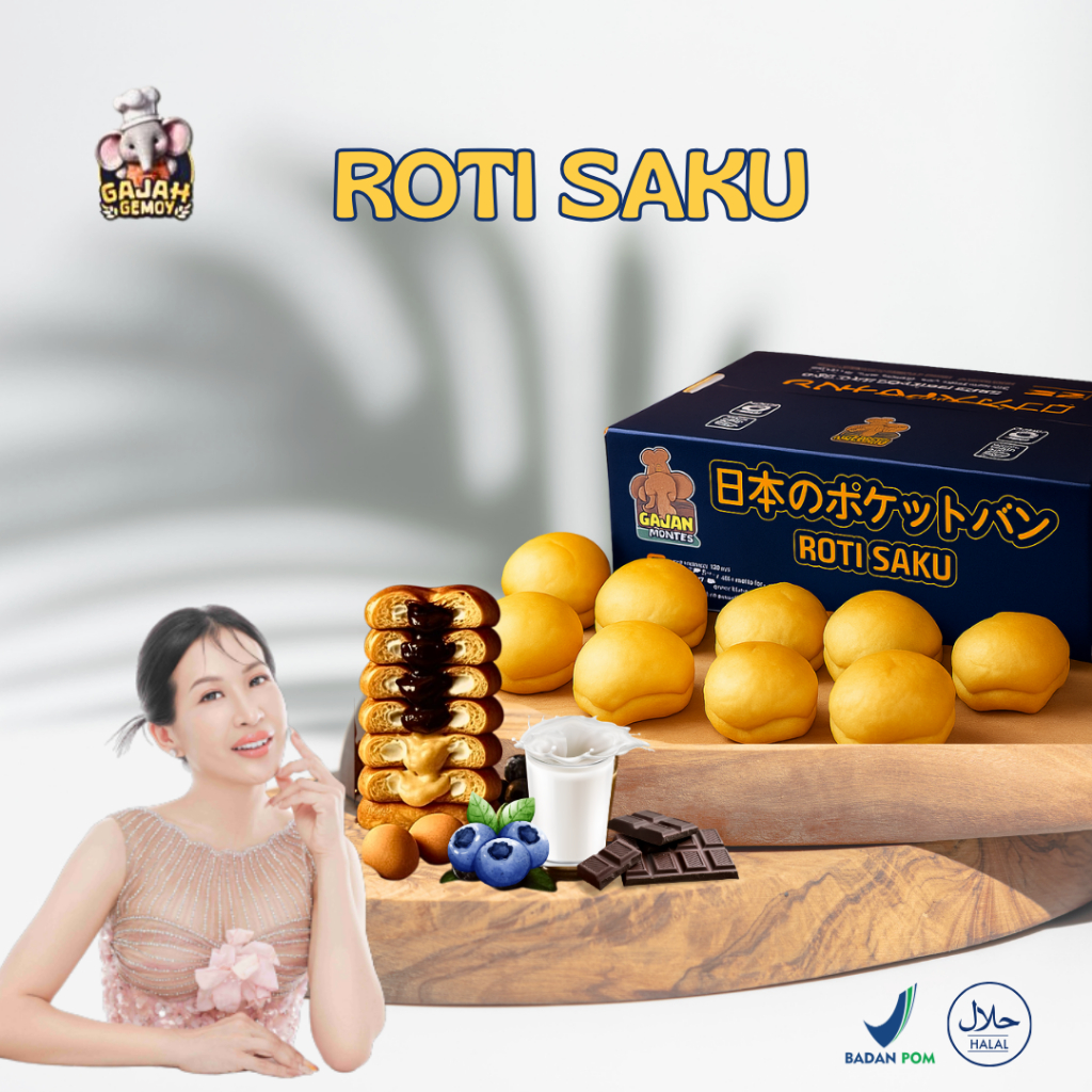 

HALAL COD Roti saku yang bisa disimpan pada suhu ruang selama 3 bulan/roti cokelat/rotiblueberry/roti kemasan satuan/kue yang enak danmurah/Kotak hampers cantik/snack/satu kotakberisi 20 roti murah