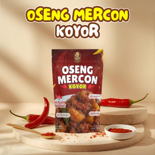 

Oseng Mercon Koyor oleh Resep Ibuk - 200 gram, Pedas, Nikmat, Frozen