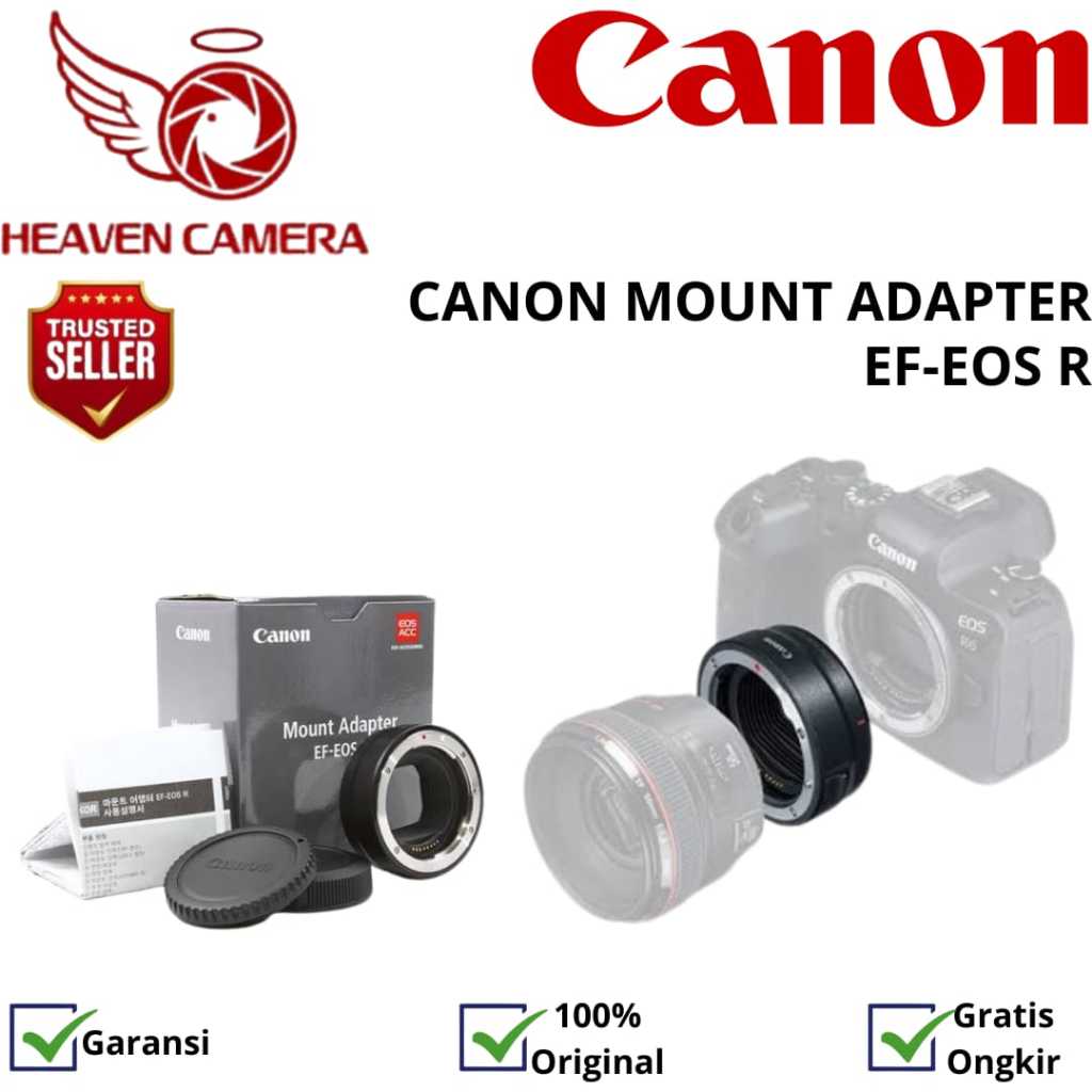 CANON MOUNT ADAPTER EF EOS R / CANON EF EOS R ADAPTOR