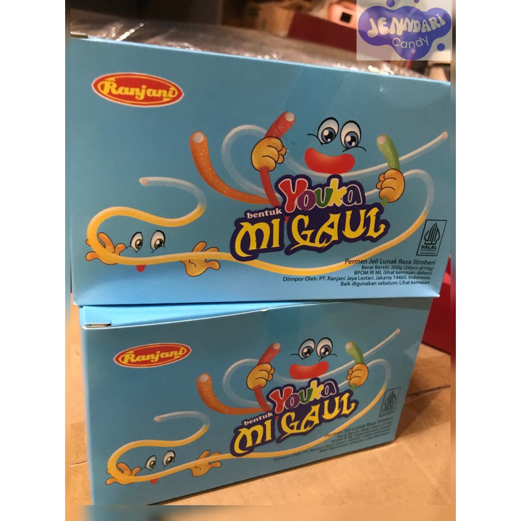 

Youka Permen Mie Gaul Isi 20 || 1 box