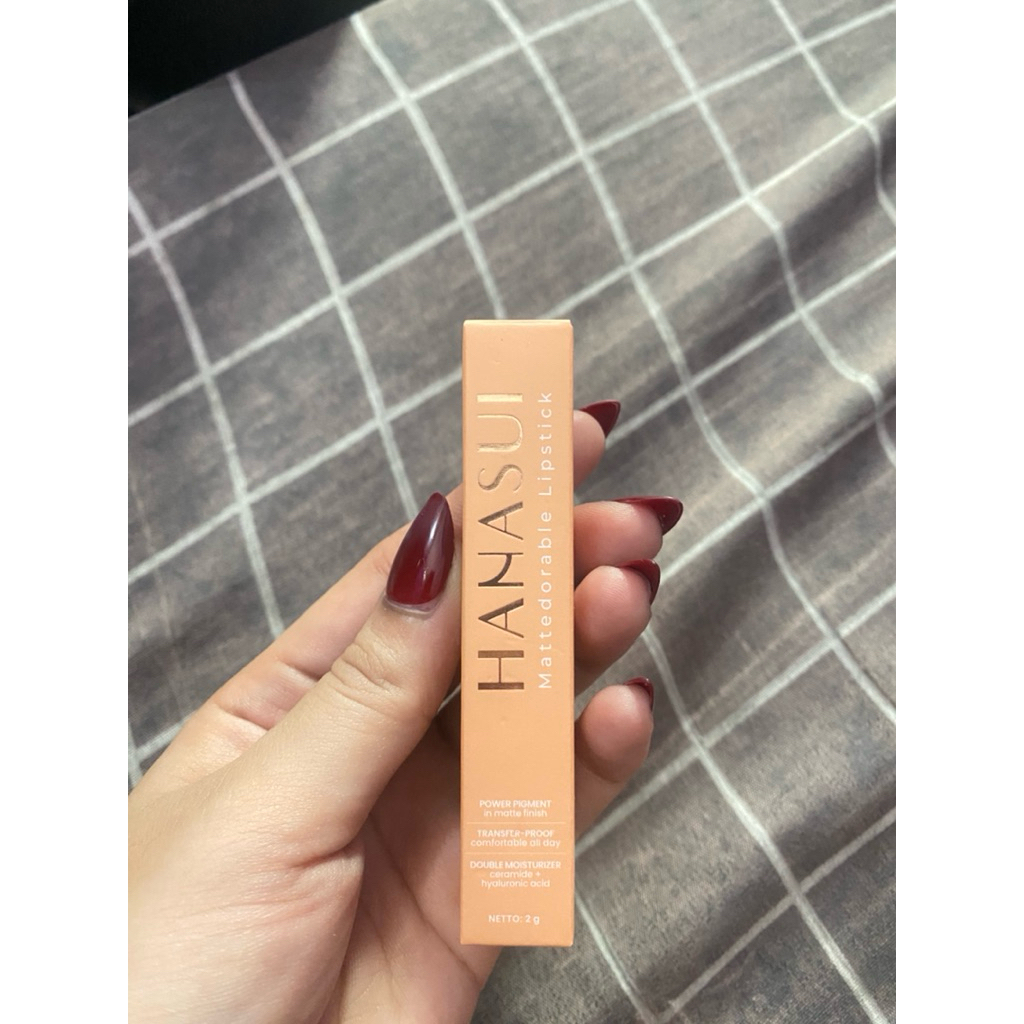 Hanasui Mattedorable Lipstik