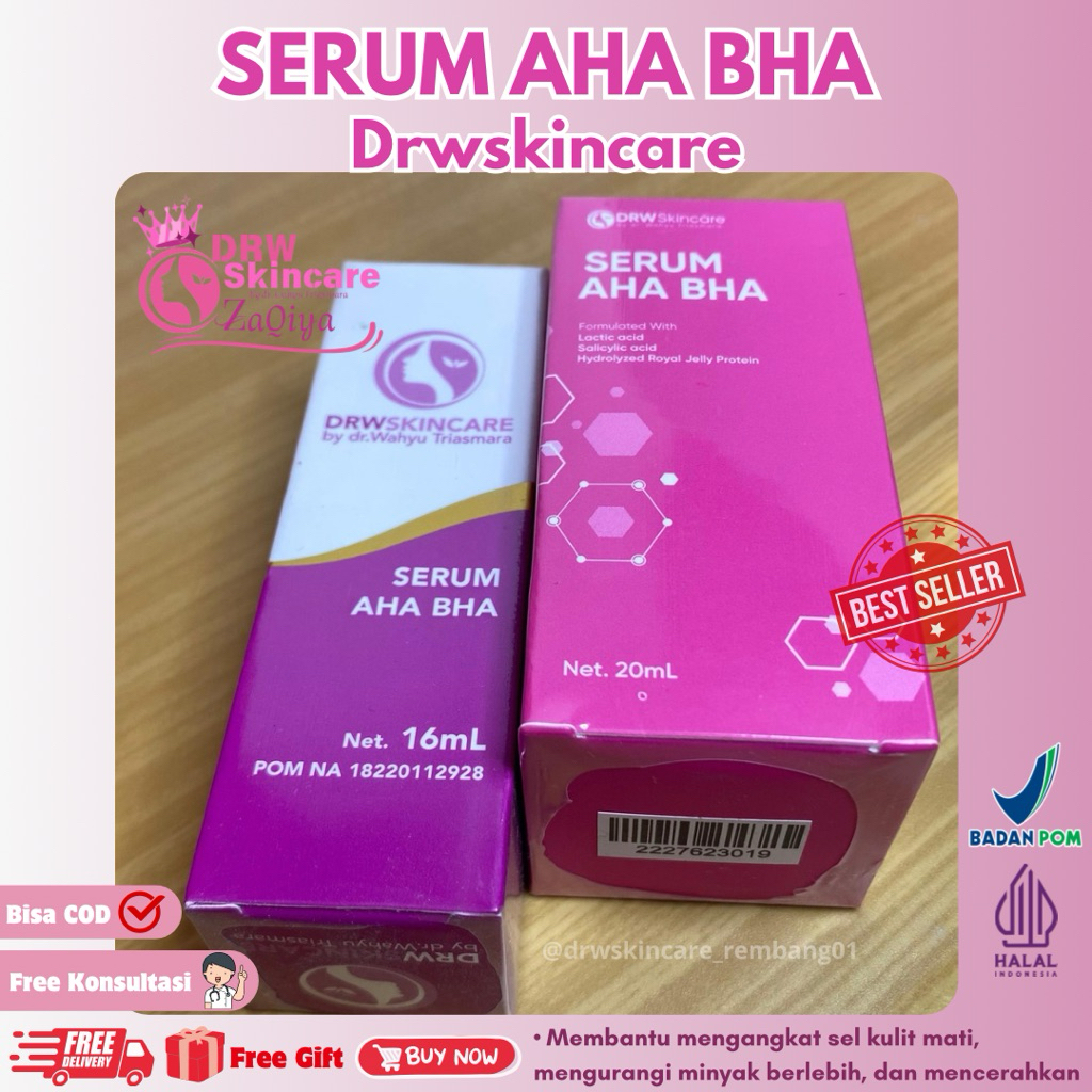 SERUM AHA BHA Drwskincare Serum Eksfoliasi