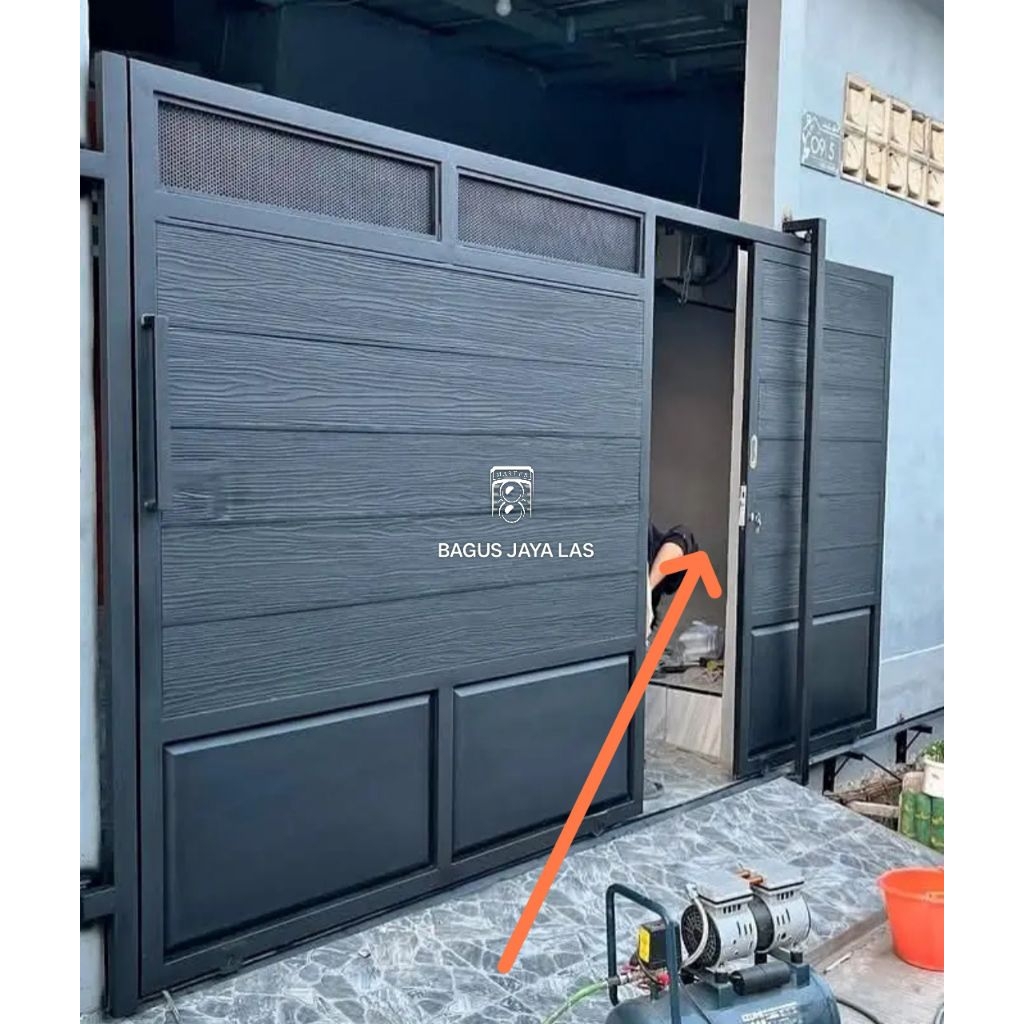 Pagar Rumah Minimalis Besi Holo Galpanis