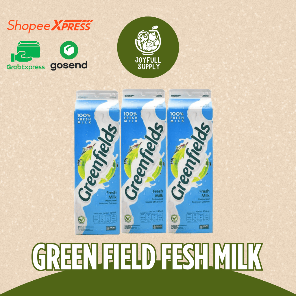 

Greenfield Fresh Milk 1 Liter / Joyfull Supply / Instant
