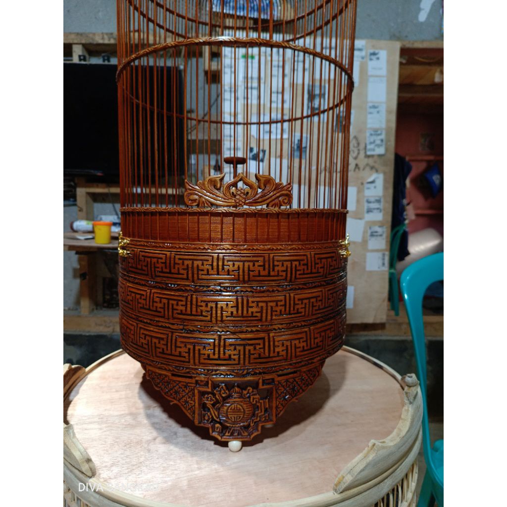sangkar Branjangan full ukir