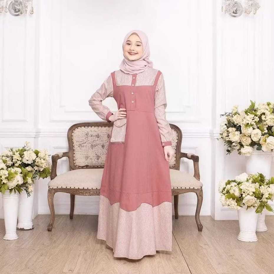 Gamis Anak Lebaran 2025 Model Gamis Terbaru Gamis Anak Terbaru Model Terbaru -Gamis Anak Perempuan