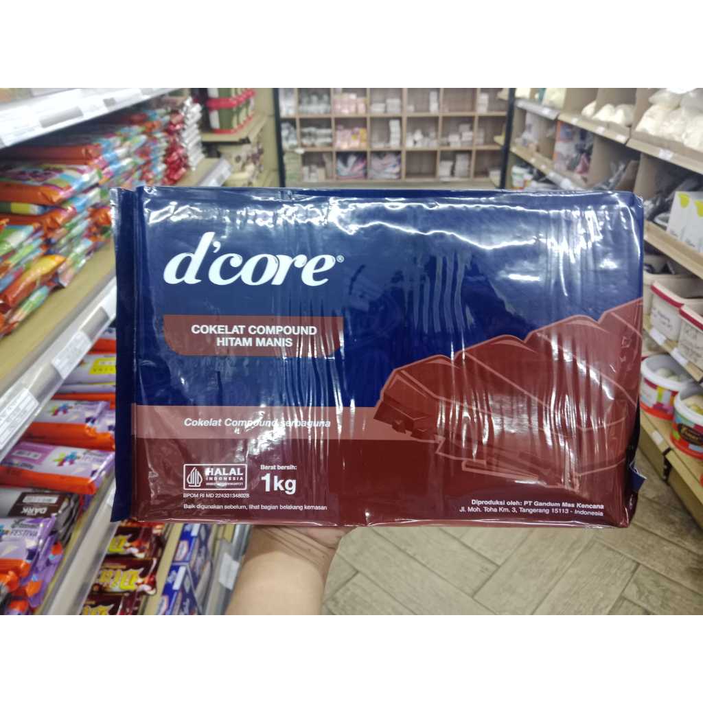 

Colatta D'Core Dark 1Kg / Colatta D'Core Chocolate Compound Dark 1Kg