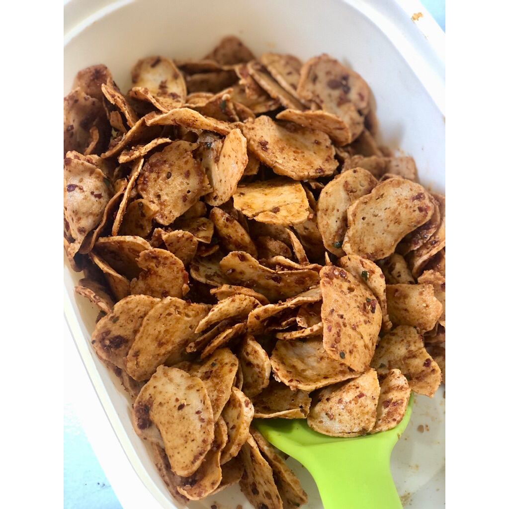 

Basreng Pedas Daun Jeruk ENAK RENYAH TIDAK KERAS