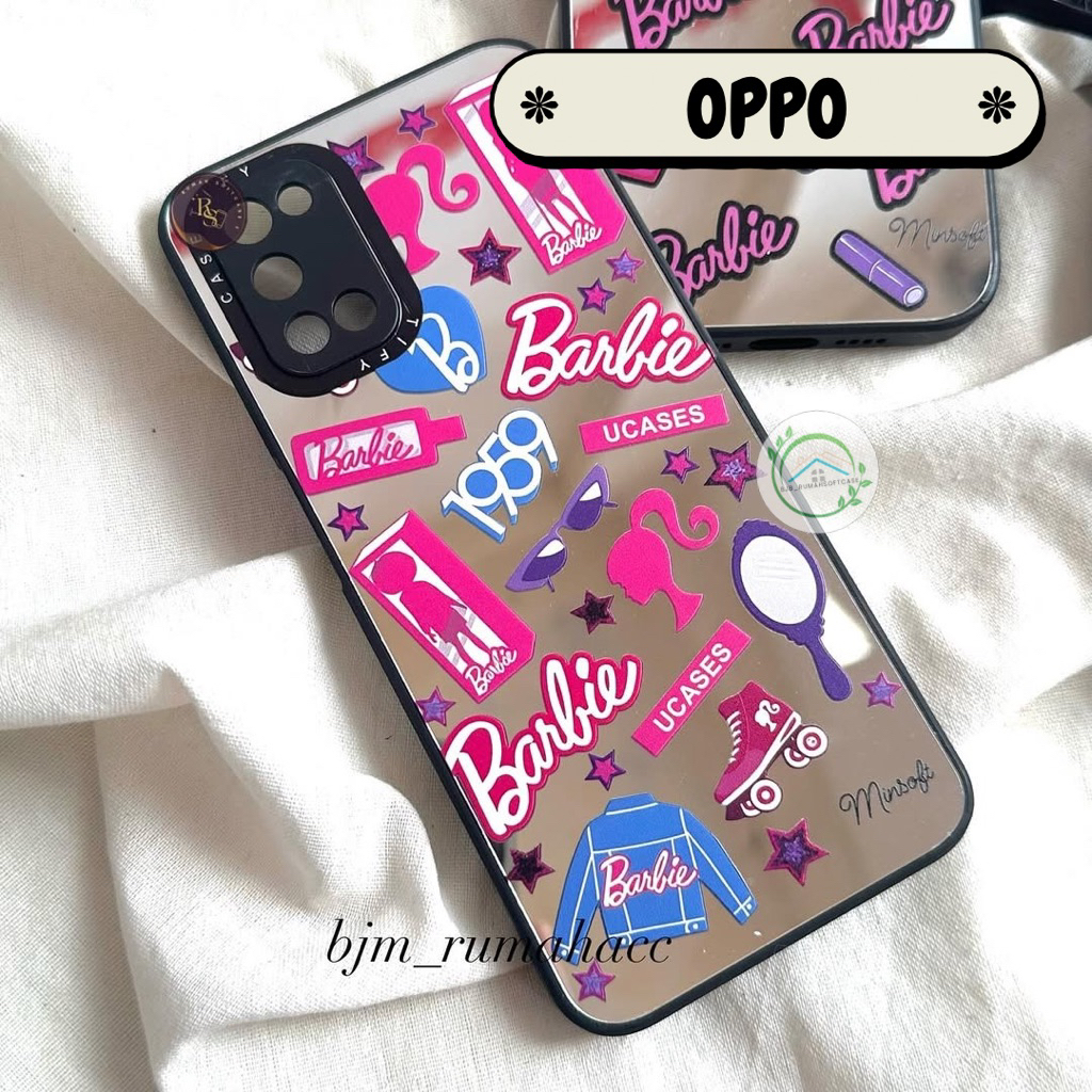 OPPO | CASETIFY BARBIE MIRROR ACTIVITY FOR ANDROID OPPO A74  A95 4G A57 2022  A53 A33 2020 A16 A16S 