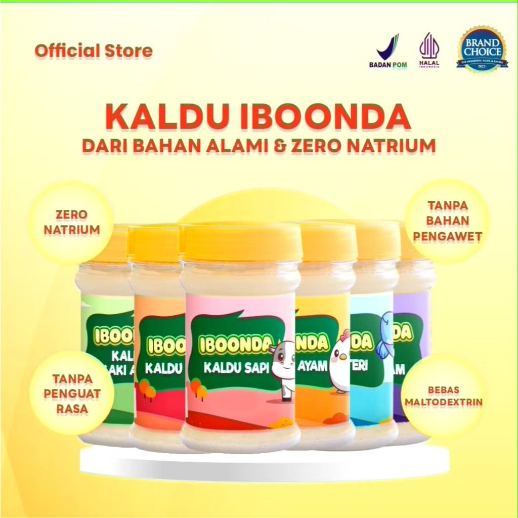 

Bumbu Bunda Iboonda Kaldu Ayam /Kaldu Sapi / Kaldu Hati Ayam / Kaldu Jamur