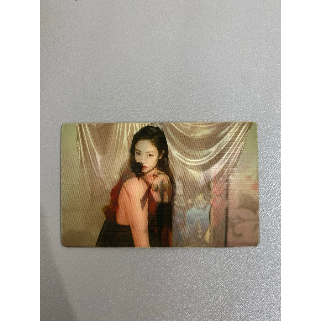[RARE] JENNIE SOLO LENTICULAR PHOTOCARD