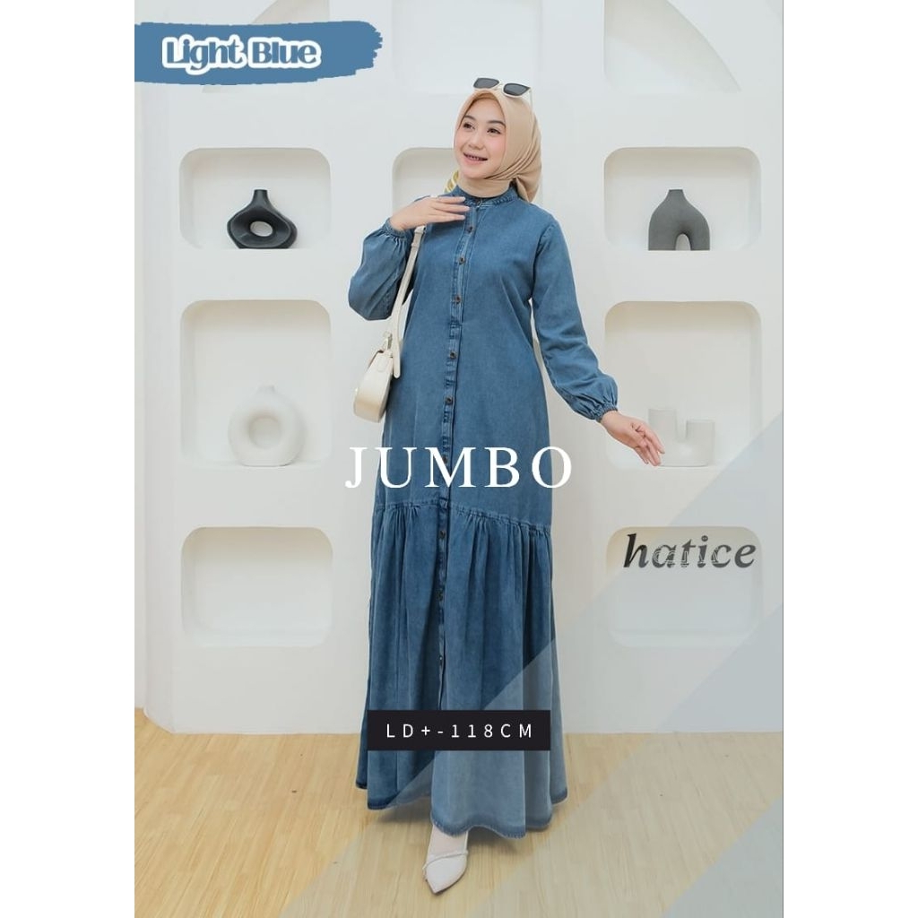 (NEW) READY STOCK GAMIS JEANS ORIGINAL BRAND HATICE