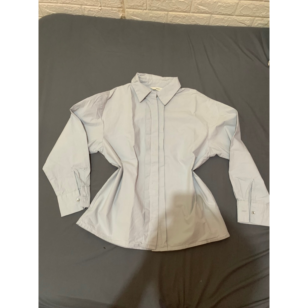 ANEDIT KEMEJA blue basic