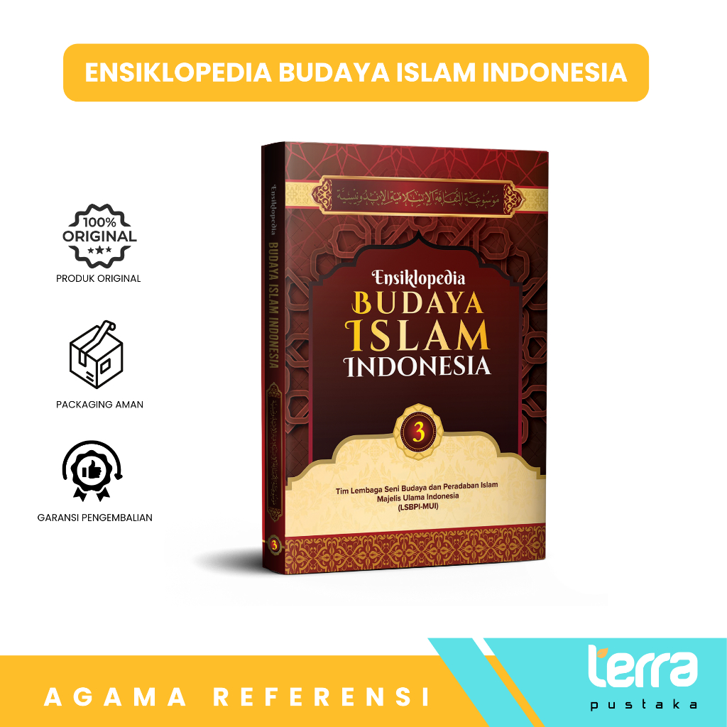 Buku Original Terra Pustaka Ensiklopedia Budaya Islam Indonesia Jilid 3 Tim LSBPI MUI Pusat