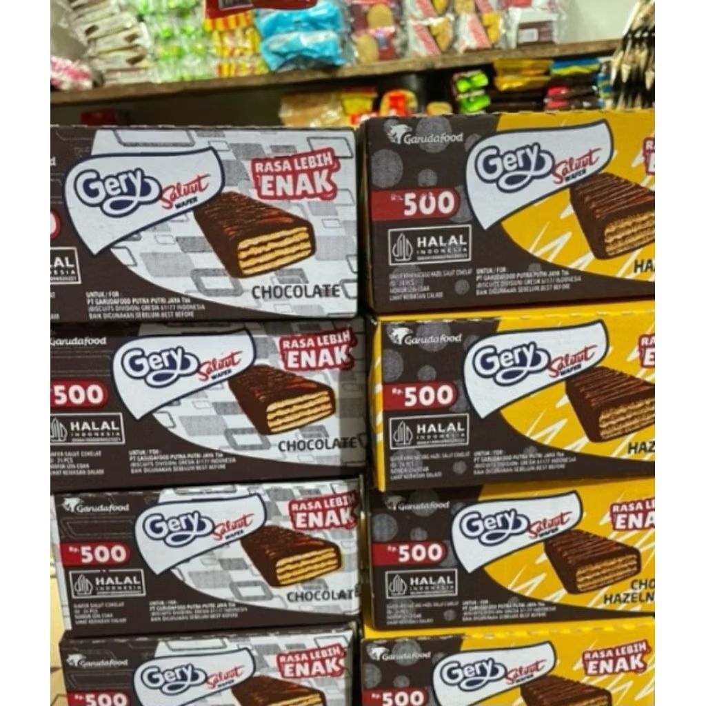 

Gery Salut 500 ( isi 24 pcs)/Gery salut wafer