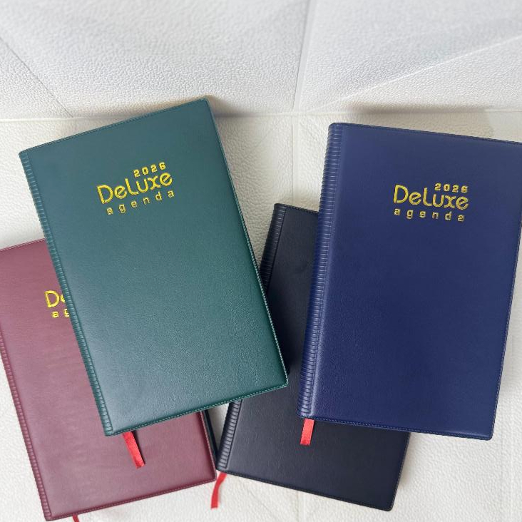 

AGENDA DELUXE 2026 MURAH kertas putih dan kertas crem