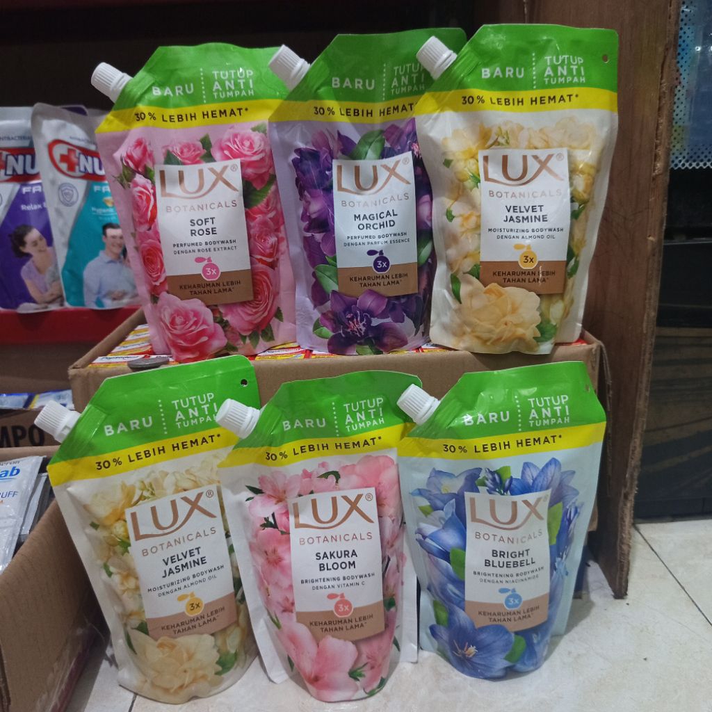 lux sabun mandi cair 400ml