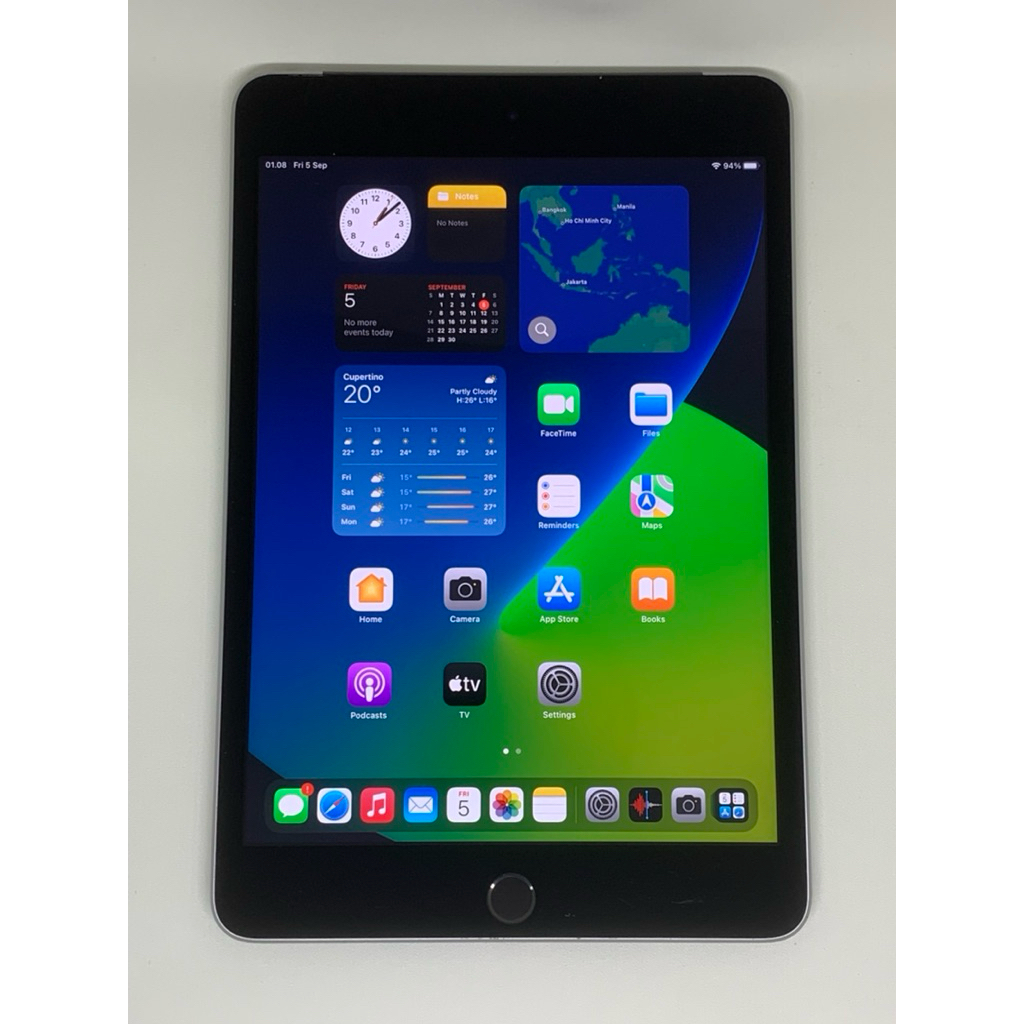 iPad Mini 4 WIFI 128GB 64GB 32GB 16GB Second Original Bonus Anti Gores