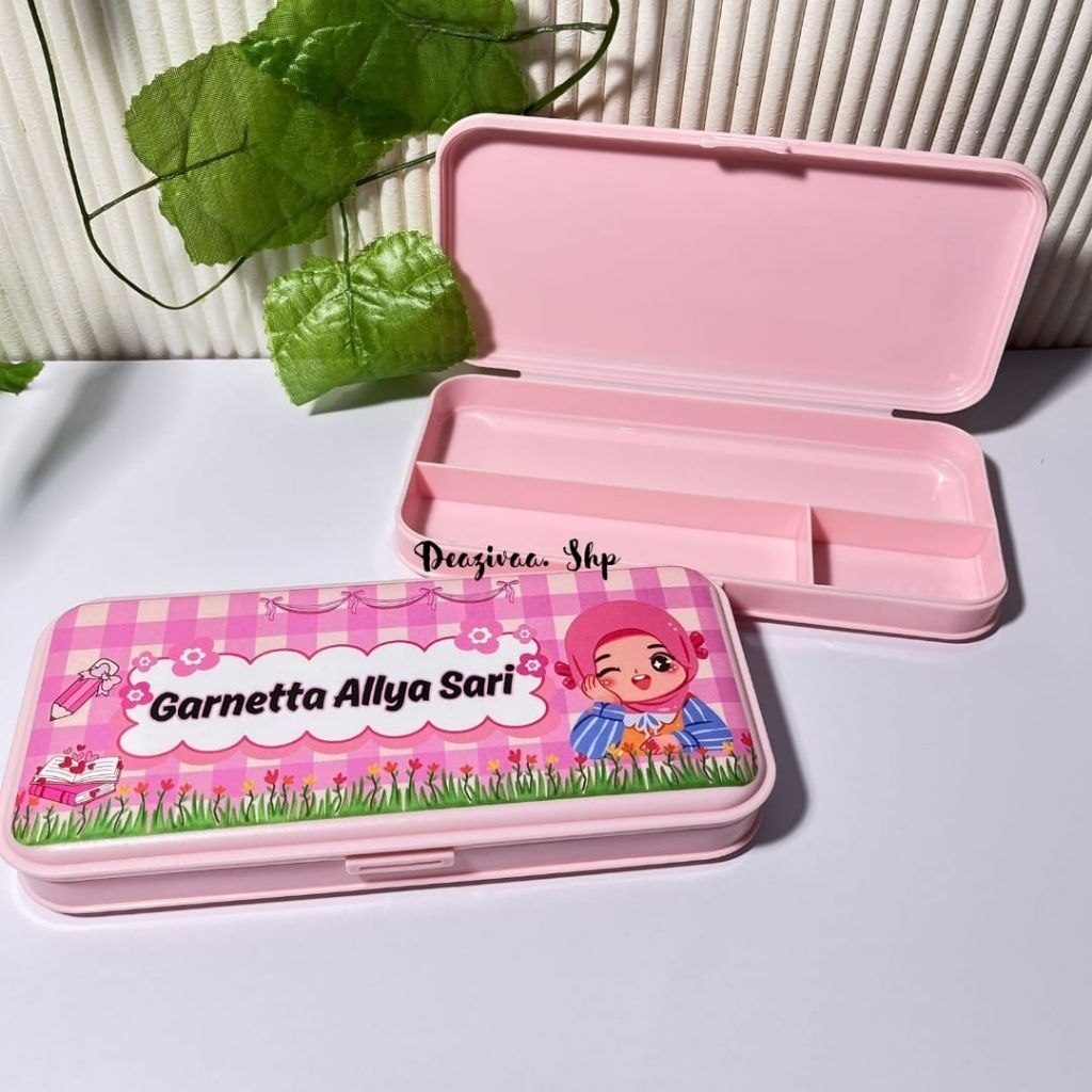 

KOTAK PENSIL CUSTOM NAMA - TEMPAT PENSIL CUSTOM NAMA LUCU AESTETIK