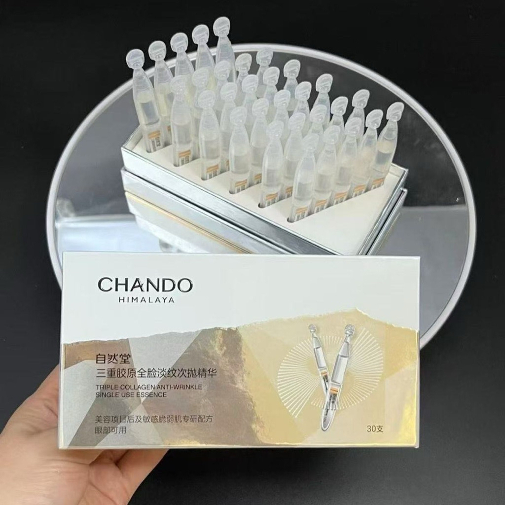 [PREORDER] CHANDO Himalaya Triple Collagen Anti-Wrinkle Ampoule Essence