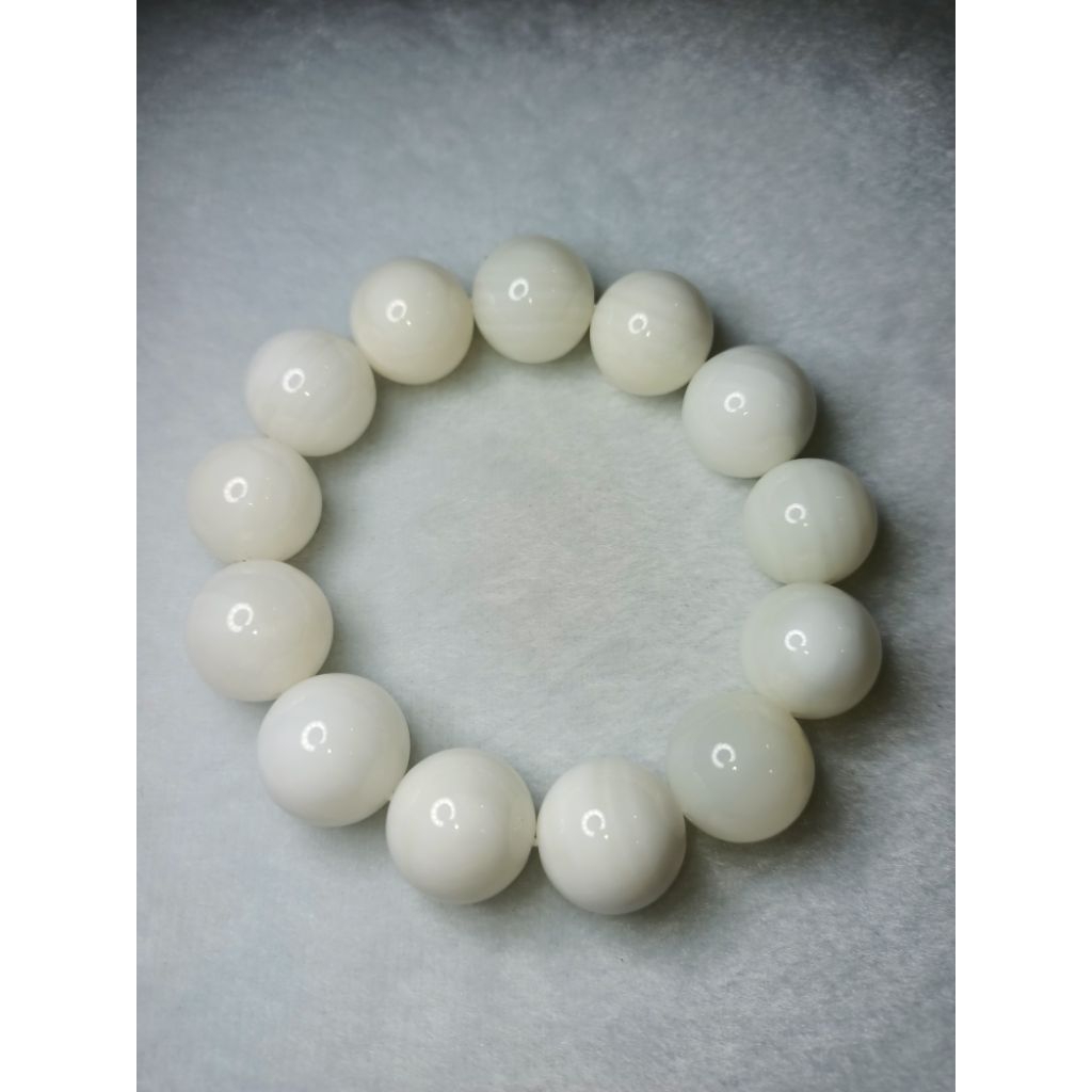 Gelang Kulit Kerang Natural - Model Kristal [Yu Hua]