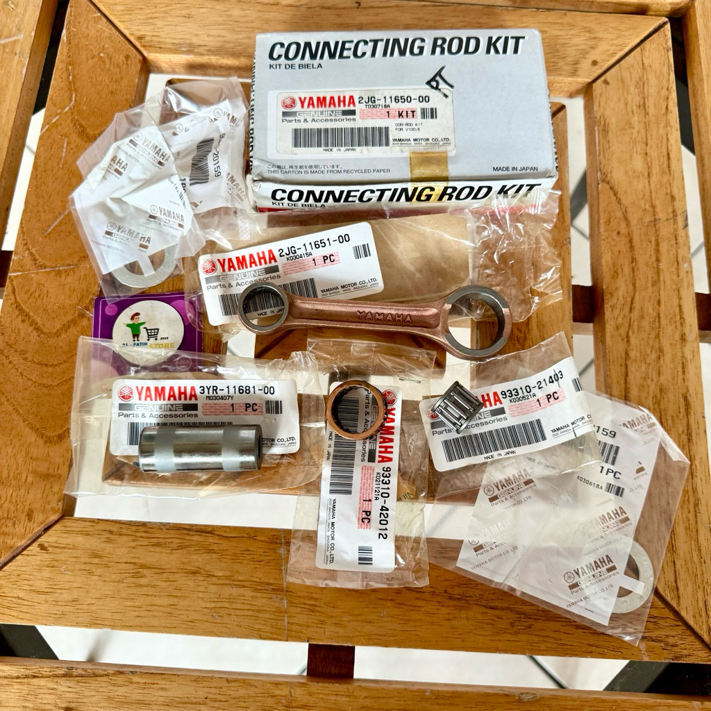 Stang Stand Seher Stand Piston Con Rod Set F1ZR FIZR Alfa Japan Original YGP 2JG-11650-00