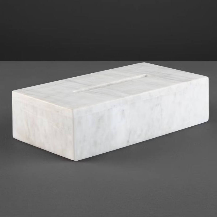 Tempat Tisu Marmer | Marble Tissue Box | Tempat Tisu Marmer Carara | Box Tisu Marmer
