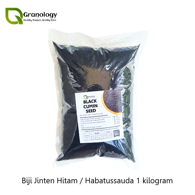 

Biji Jinten Hitam Habbatussauda / Black Cumin (1 kilogram) by Granology