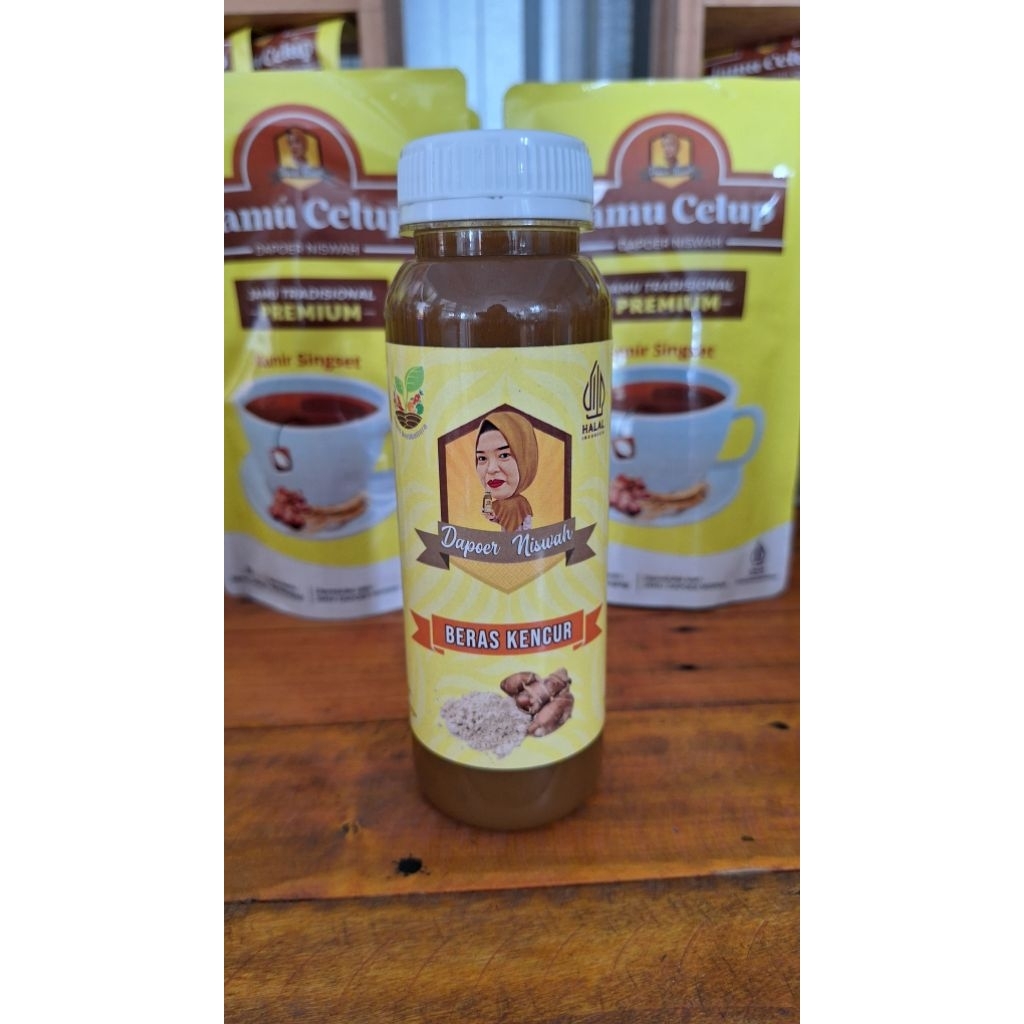 Jamu Cair Induk Kunyit Jahe Merah,Kunyit Asam,Temulawak,Pati Kunyit,Beras Kencur,Manjakani,