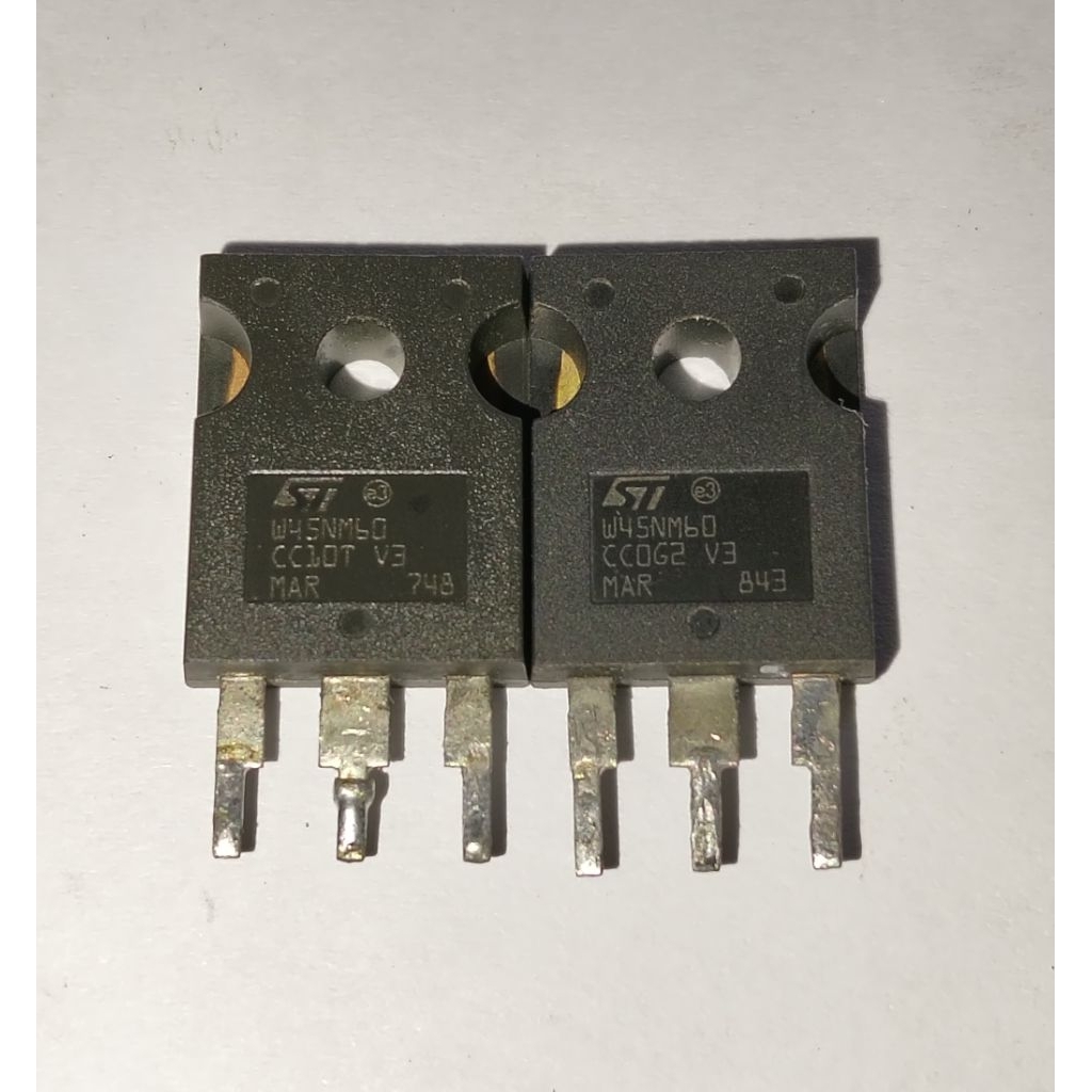 MOSFET 45NM60 W45NM60 45A 600V BEKAS COPOTAN