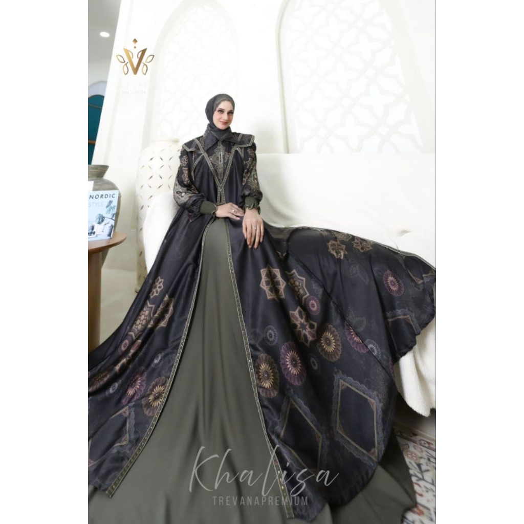 (COD) Gamis Khalisa Scarf by Trevana